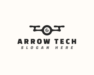 Drone Camera Tech logo design