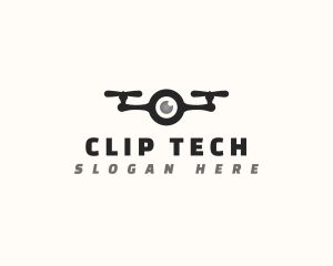 Drone Camera Tech logo design