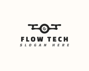 Drone Camera Tech logo design