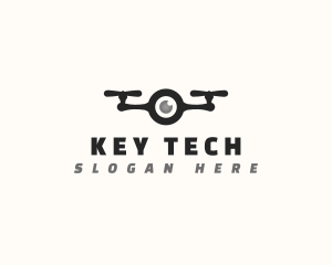 Drone Camera Tech logo design