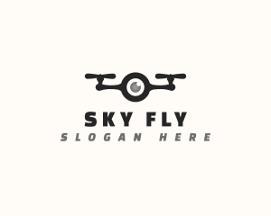 Drone Camera Tech logo design