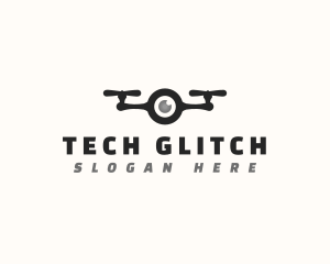 Drone Camera Tech logo design