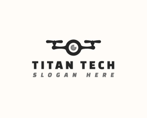 Drone Camera Tech logo design