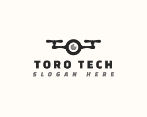 Drone Camera Tech logo design