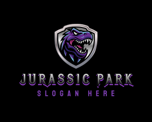 Wild Dinosaur Predator logo design