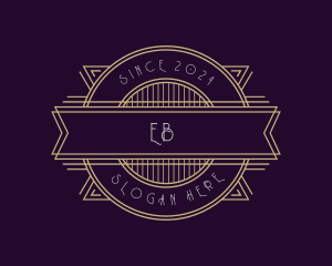 Emblem - Luxury Art Deco Ornament logo design