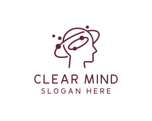 Psychologist Mind Therapy logo design