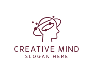 Psychologist Mind Therapy logo design