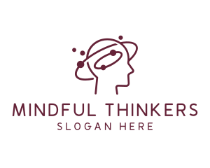 Psychologist Mind Therapy logo design