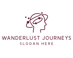 Life Coach - Psychologist Mind Therapy logo design