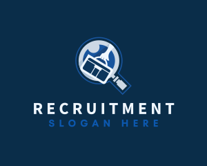 Job Search Recruitment logo design