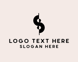 Letter S - Digital Currency Bitcoin Letter S logo design