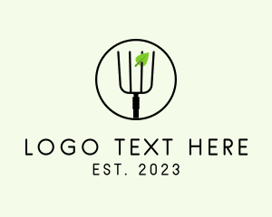 Badge - Rake Garden Tool logo design