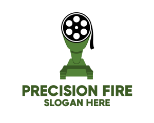 Film Reel Tank logo design