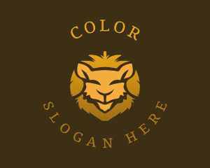 Wild Gold Lion Logo