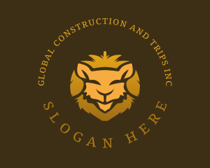 Wild Gold Lion Logo