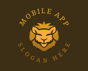 Wild Gold Lion Logo