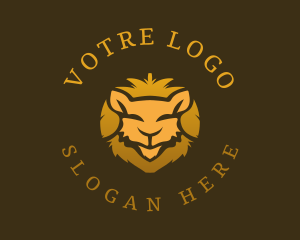 Carnivore - Wild Gold Lion logo design