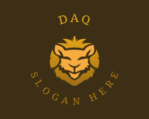 Predator - Wild Gold Lion logo design