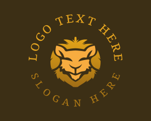 Wild Gold Lion Logo