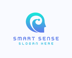 Intelligence - Artificial Intelligence Mind logo design