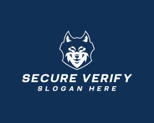 Wolf Shield Security logo design