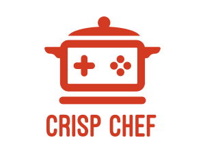 Cooking Pot Game logo design