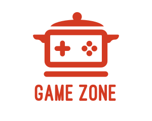 Cooking Pot Game logo design