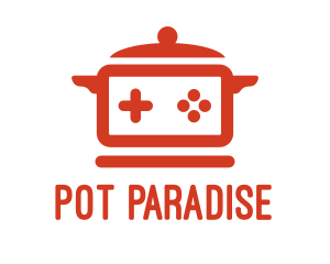 Pot - Cooking Pot Game logo design