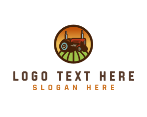 Industrial - Agriculture Farming Tractor logo design