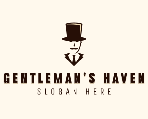 Gentleman Tailoring Man logo design