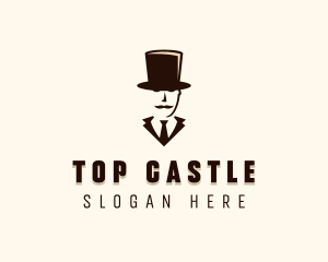 Gentleman Tailoring Man logo design