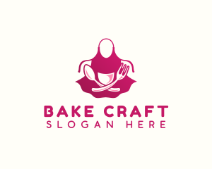 Apron Cooking Kitchen logo design