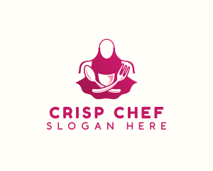 Apron Cooking Kitchen logo design