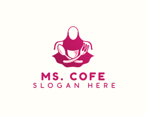 Apron Cooking Kitchen logo design