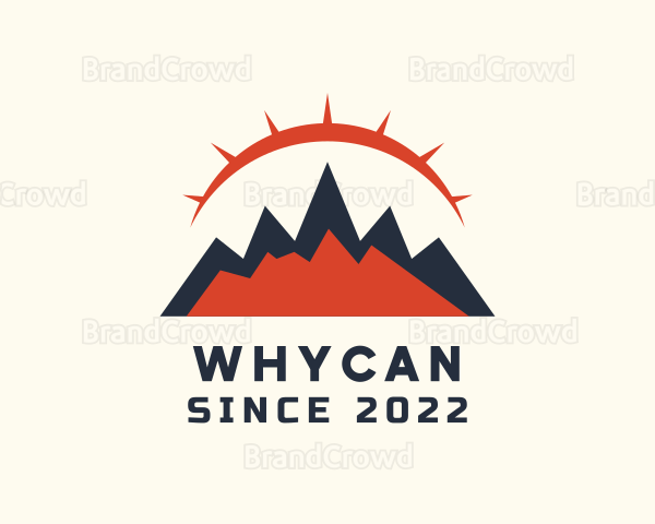 Mountaineering Outdoor Travel Logo