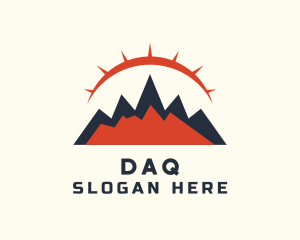 Mountaineering Outdoor Travel Logo