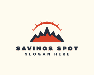 Mountaineering Outdoor Travel logo design