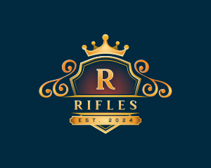 Royalty Shield Crest Logo