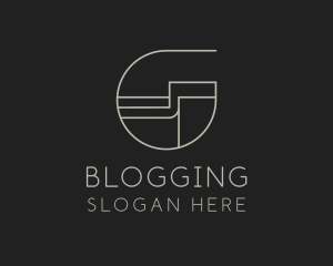 Event Styling - Modern Interior Letter G logo design