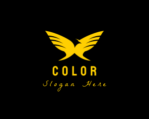 Animal - Hummingbird Flight Wings logo design