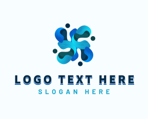 Social - Community People Humanitarian logo design