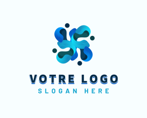 Social - Community People Humanitarian logo design