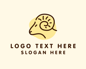 Sheep Ram Farm Logo