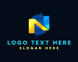 Professional - Generic Company Letter N logo design