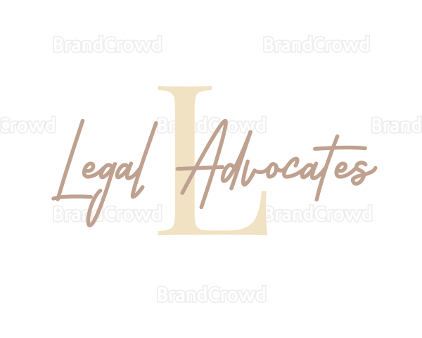 Upscale Luxury Brand Logo