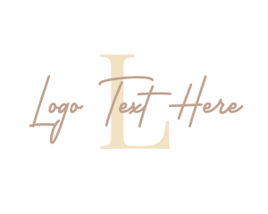 Upscale Luxury Brand Logo