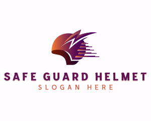 Helmet - Fast Motorsport Helmet logo design