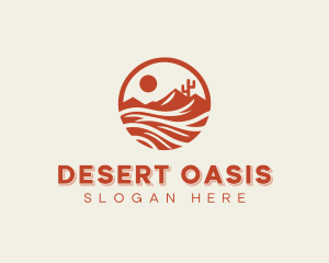 Desert Sand Dune logo design