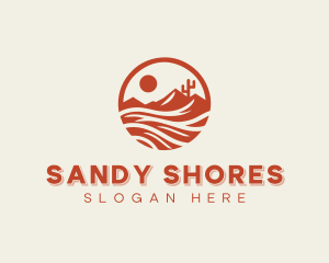 Desert Sand Dune logo design